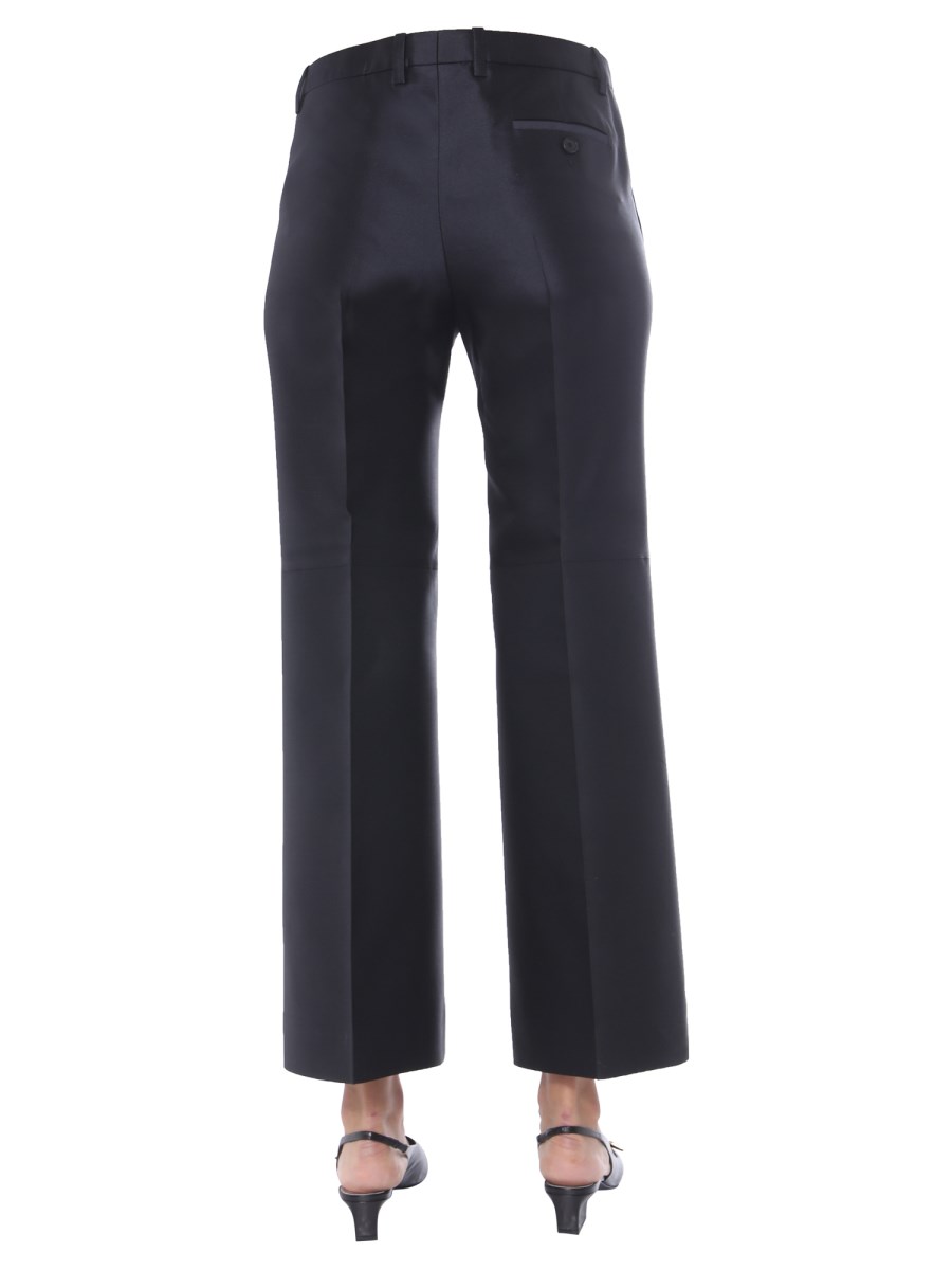 GIVENCHY PANTALONE AMPIO IN MISTO LANA E SETA