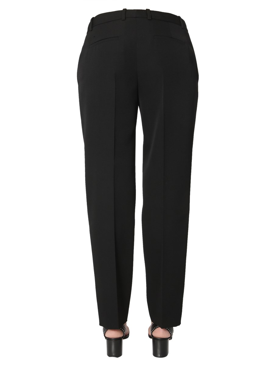 GIVENCHY PANTALONE IN LANA CON BANDE LATERALI