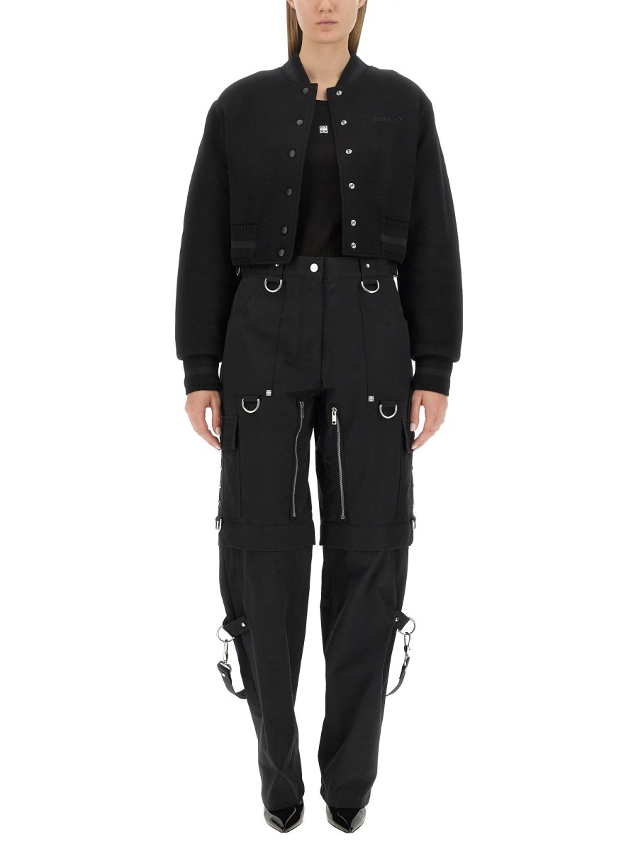 GIVENCHY PANTALONE MODULABILE IN NYLON