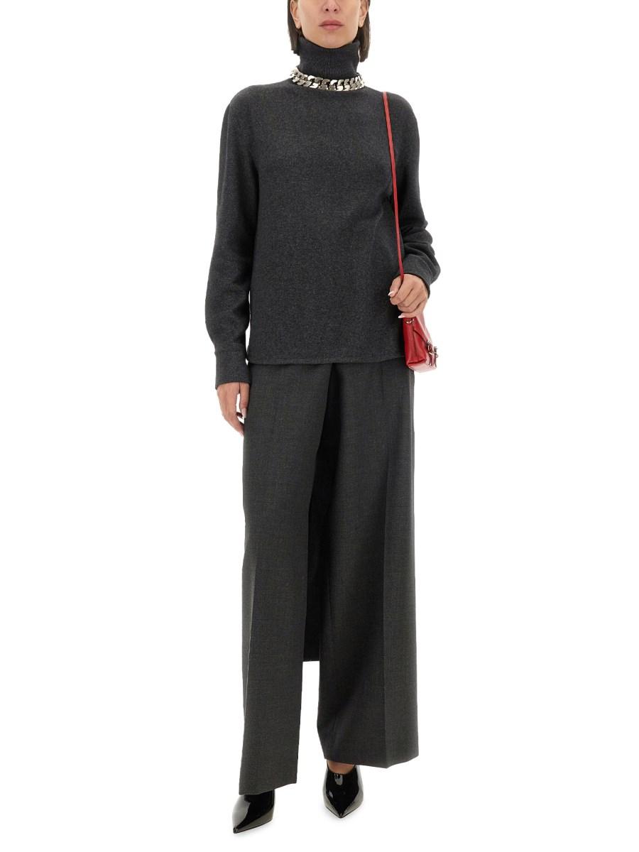 GIVENCHY PANTALONE SARTORIALE OVERSIZE IN LANA