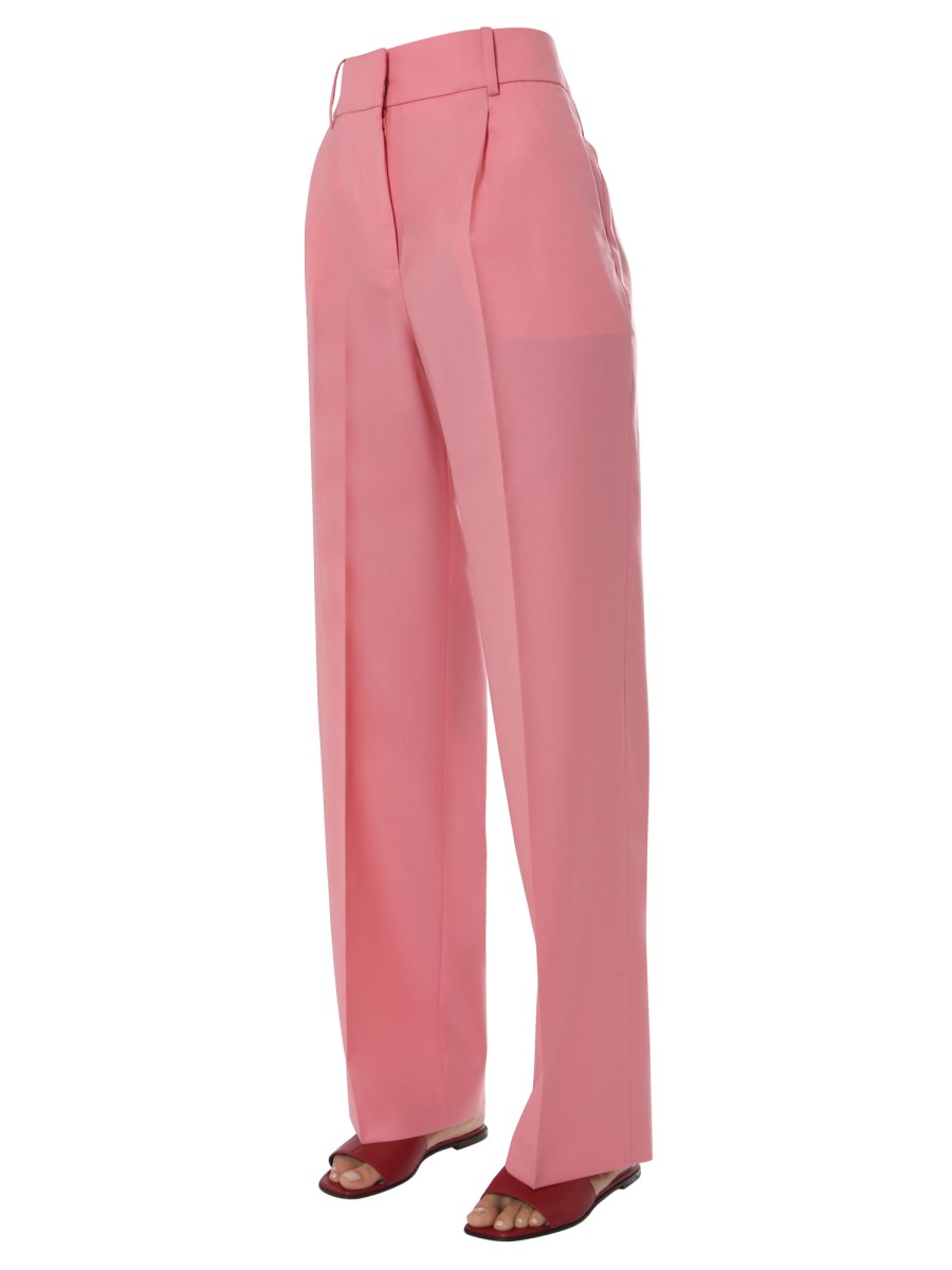 GIVENCHY PANTALONI MASCHILI IN COTONE CON PINCES