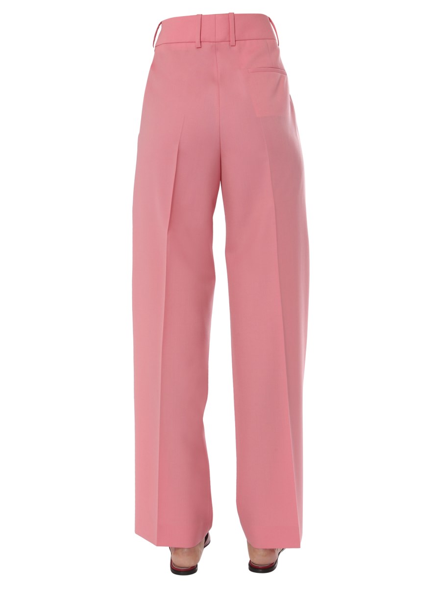 GIVENCHY PANTALONI MASCHILI IN COTONE CON PINCES