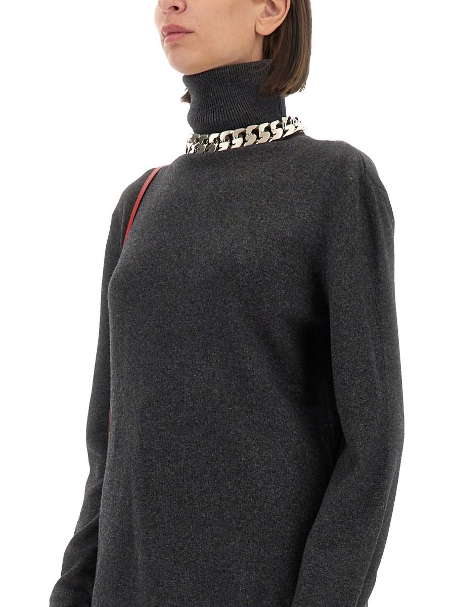 GIVENCHY PULLOVER DI CACHEMIRE CON STRASCIO