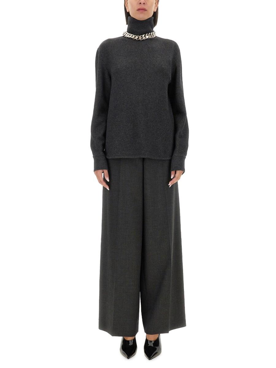 GIVENCHY PULLOVER DI CACHEMIRE CON STRASCIO