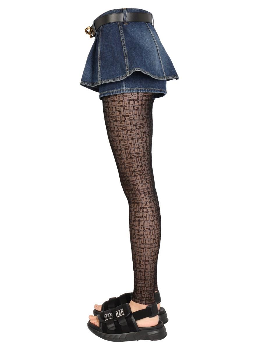 GIVENCHY SHORTS IN DENIM DI COTONE