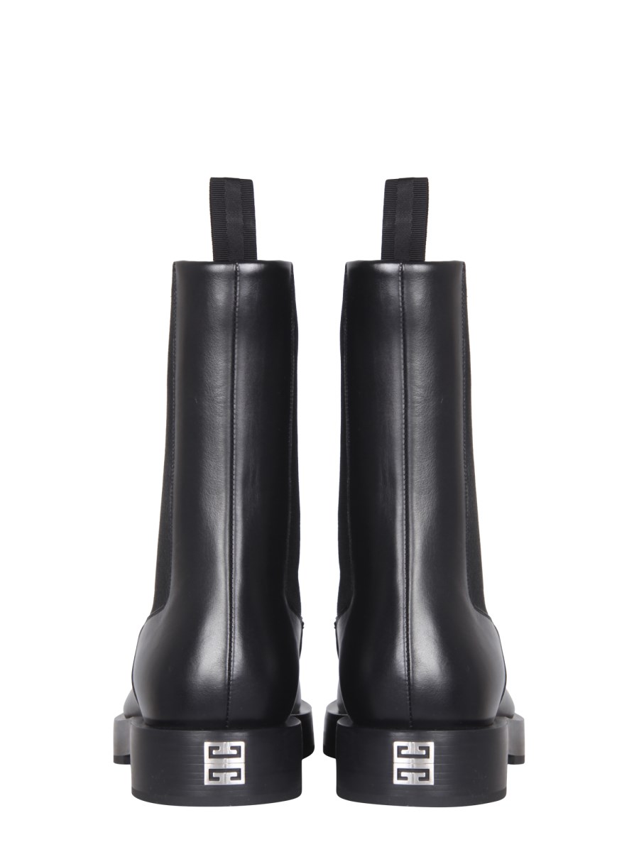 GIVENCHY STIVALE CHELSEA SQUARED IN PELLE BOX