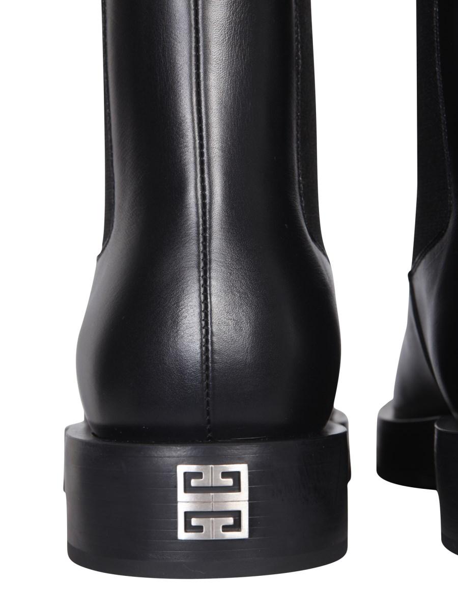GIVENCHY STIVALE CHELSEA SQUARED IN PELLE BOX