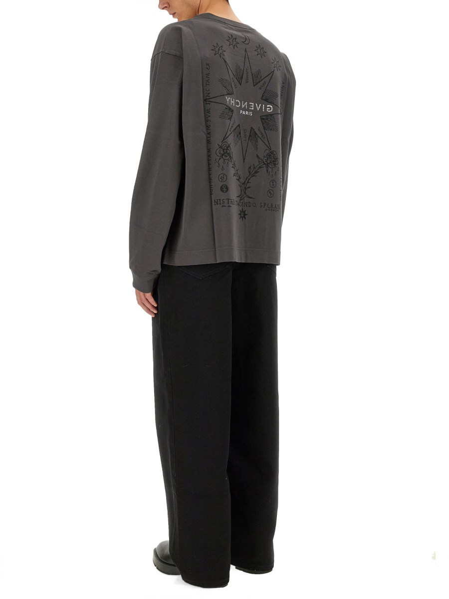 GIVENCHY T-SHIRT IN JERSEY DI COTONE CON LOGO