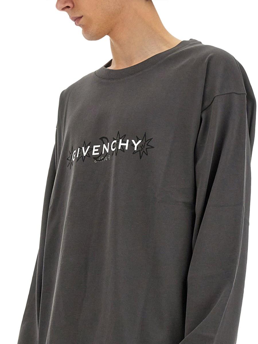GIVENCHY T-SHIRT IN JERSEY DI COTONE CON LOGO
