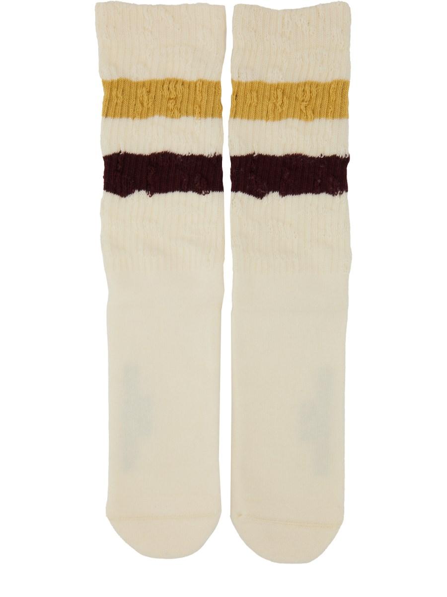 GOLDEN GOOSE CALZINI A RIGHE