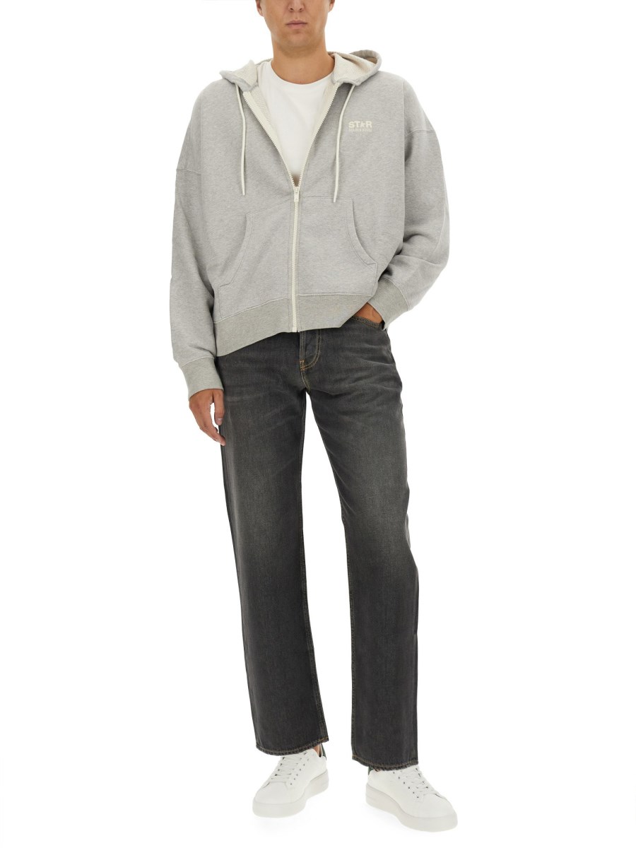 GOLDEN GOOSE JEANS "CORY" IN DENIM