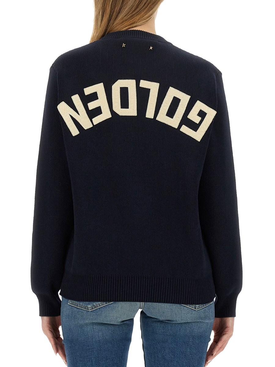 GOLDEN GOOSE MAGLIA CON LOGO