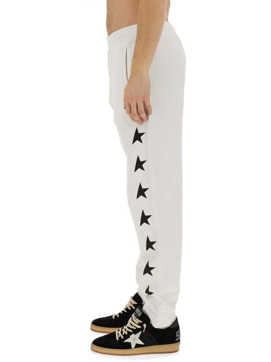 GOLDEN GOOSE PANTALONE JOGGING "STARS"