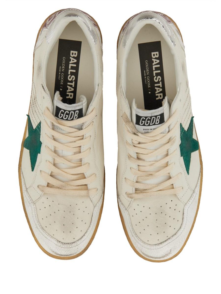 GOLDEN GOOSE SNEAKER BALL STAR IN PELLE