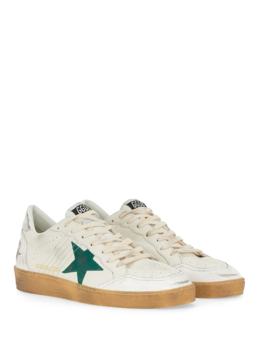 GOLDEN GOOSE SNEAKER BALL STAR IN PELLE