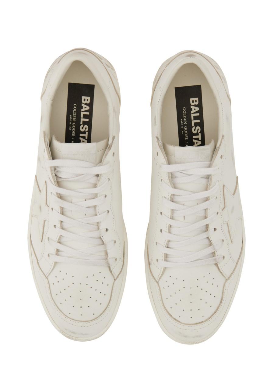 GOLDEN GOOSE SNEAKER BALL STAR IN PELLE