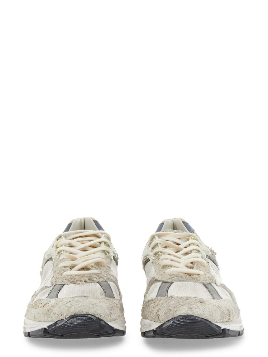 GOLDEN GOOSE SNEAKER RUNNING DAD IN PELLE E MESH