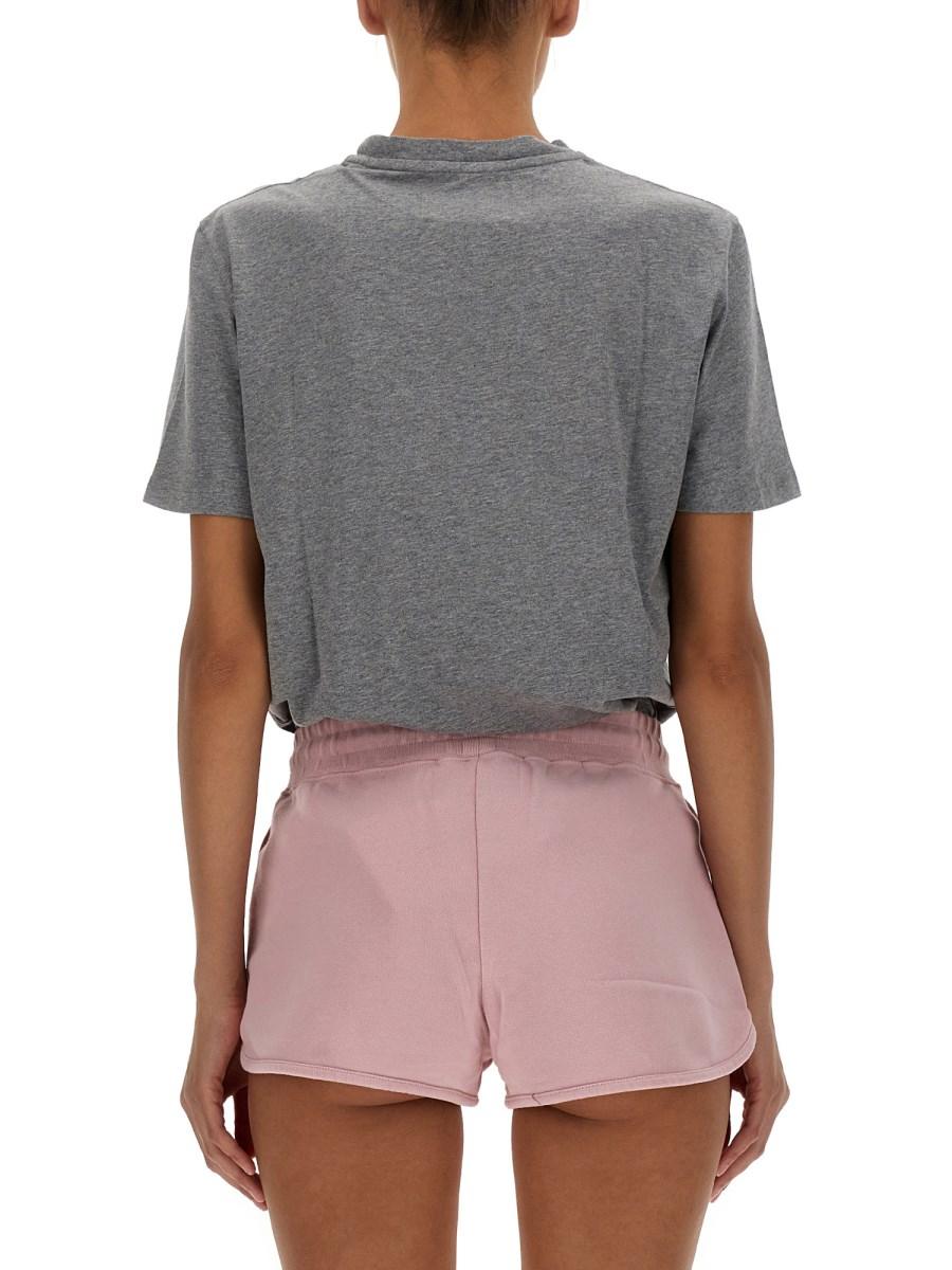 GOLDEN GOOSE T-SHIRT IN JERSEY DI COTONE CON LOGO