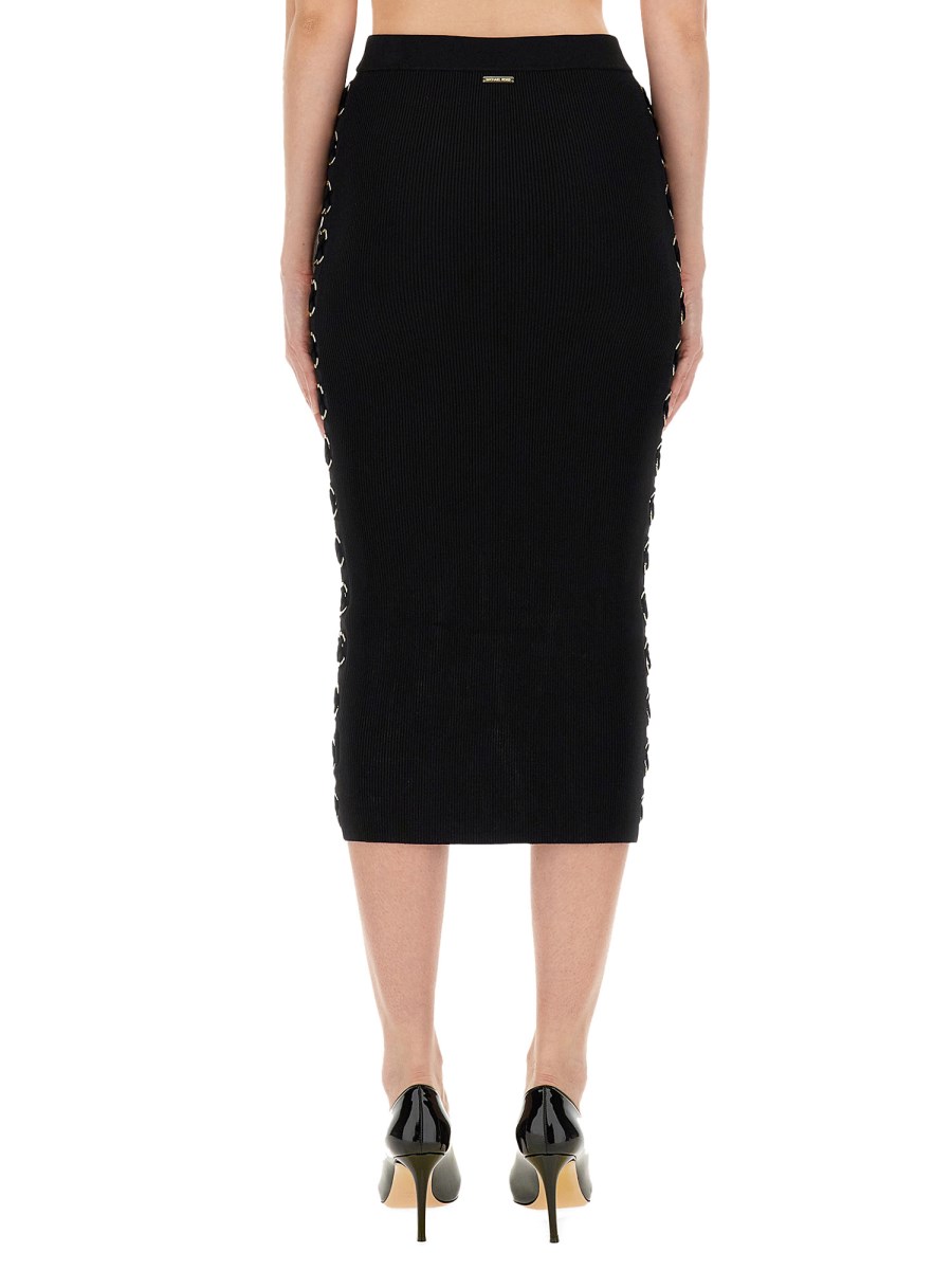 MICHAEL BY MICHAEL KORS GONNA MIDI IN MAGLIA DI VISCOSA