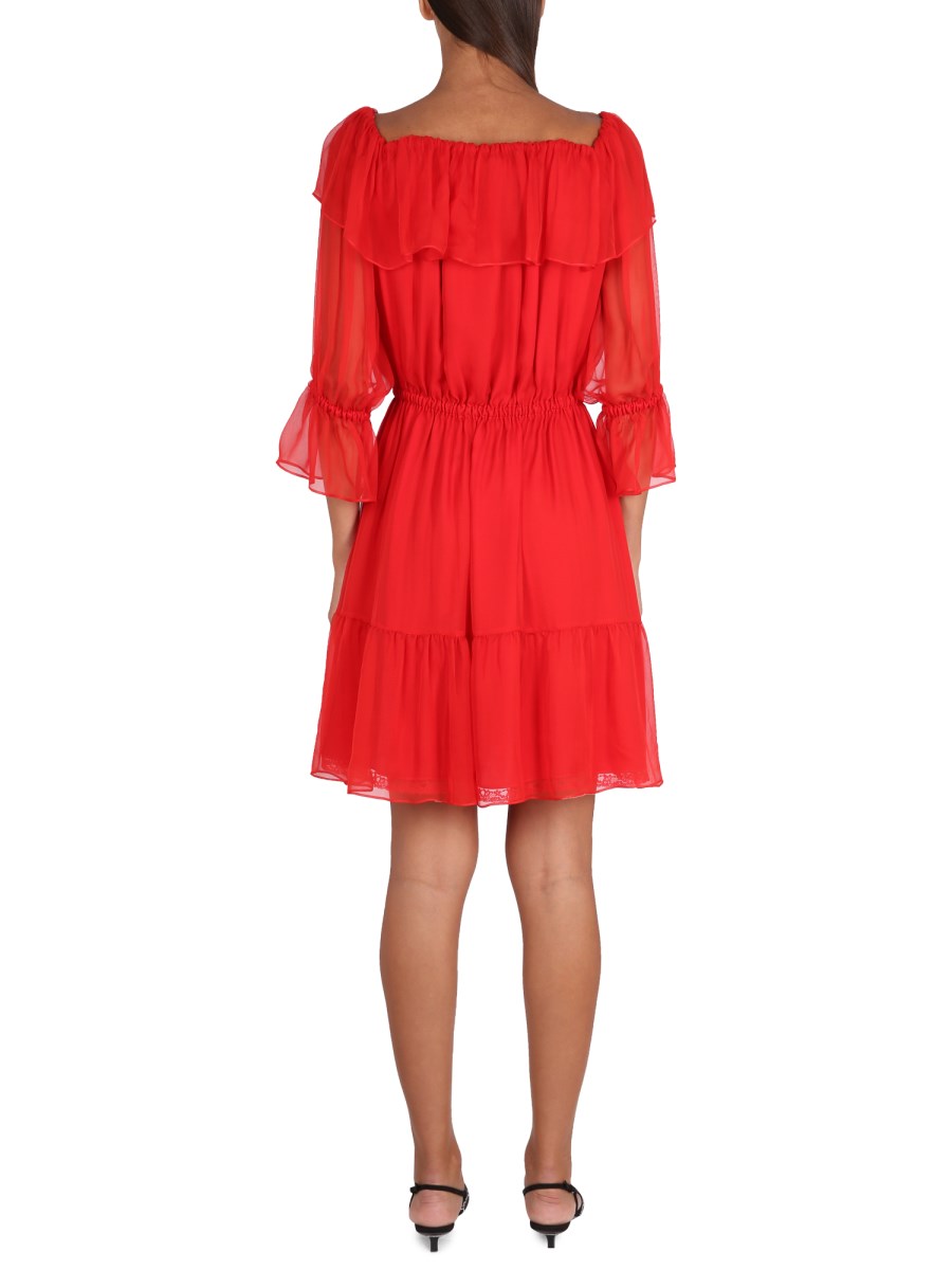GUCCI ABITO IN CHIFFON DI SETA