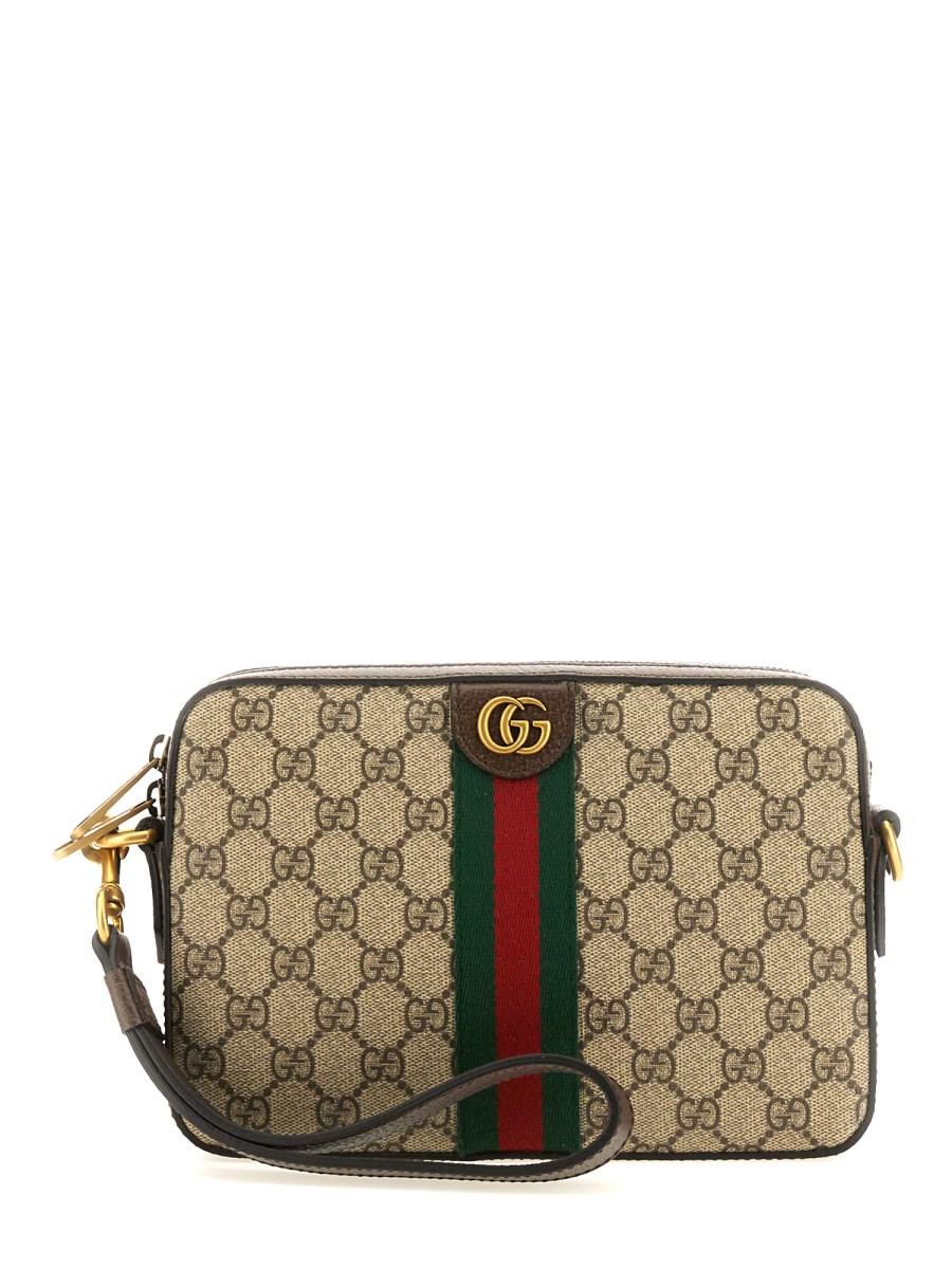 GUCCI BORSA A SPALLA "OPHIDIA" IN TESSUTO GG SUPREME