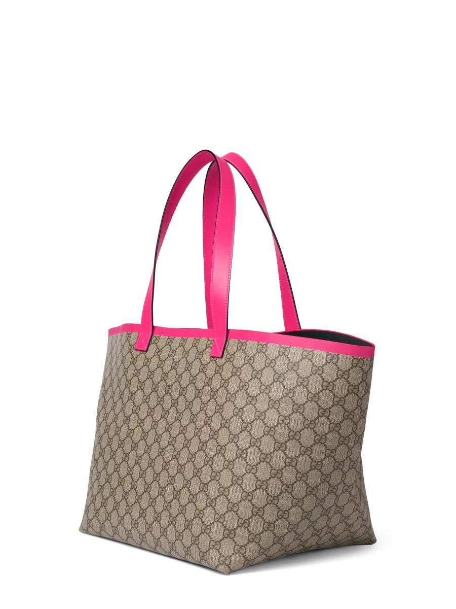 GUCCI BORSA SHOPPING "TOTISSIMA" LARGE IN TESSUTO GG