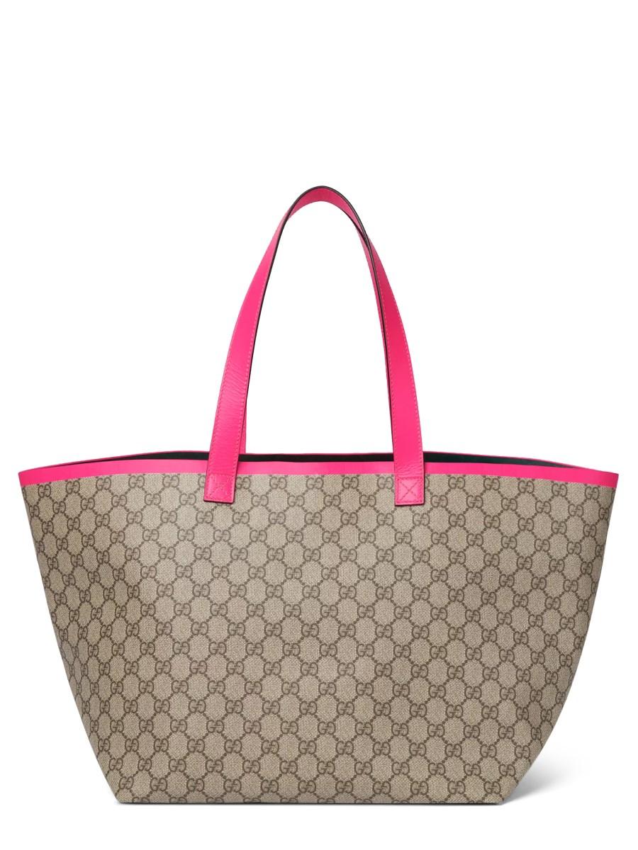 GUCCI BORSA SHOPPING "TOTISSIMA" LARGE IN TESSUTO GG
