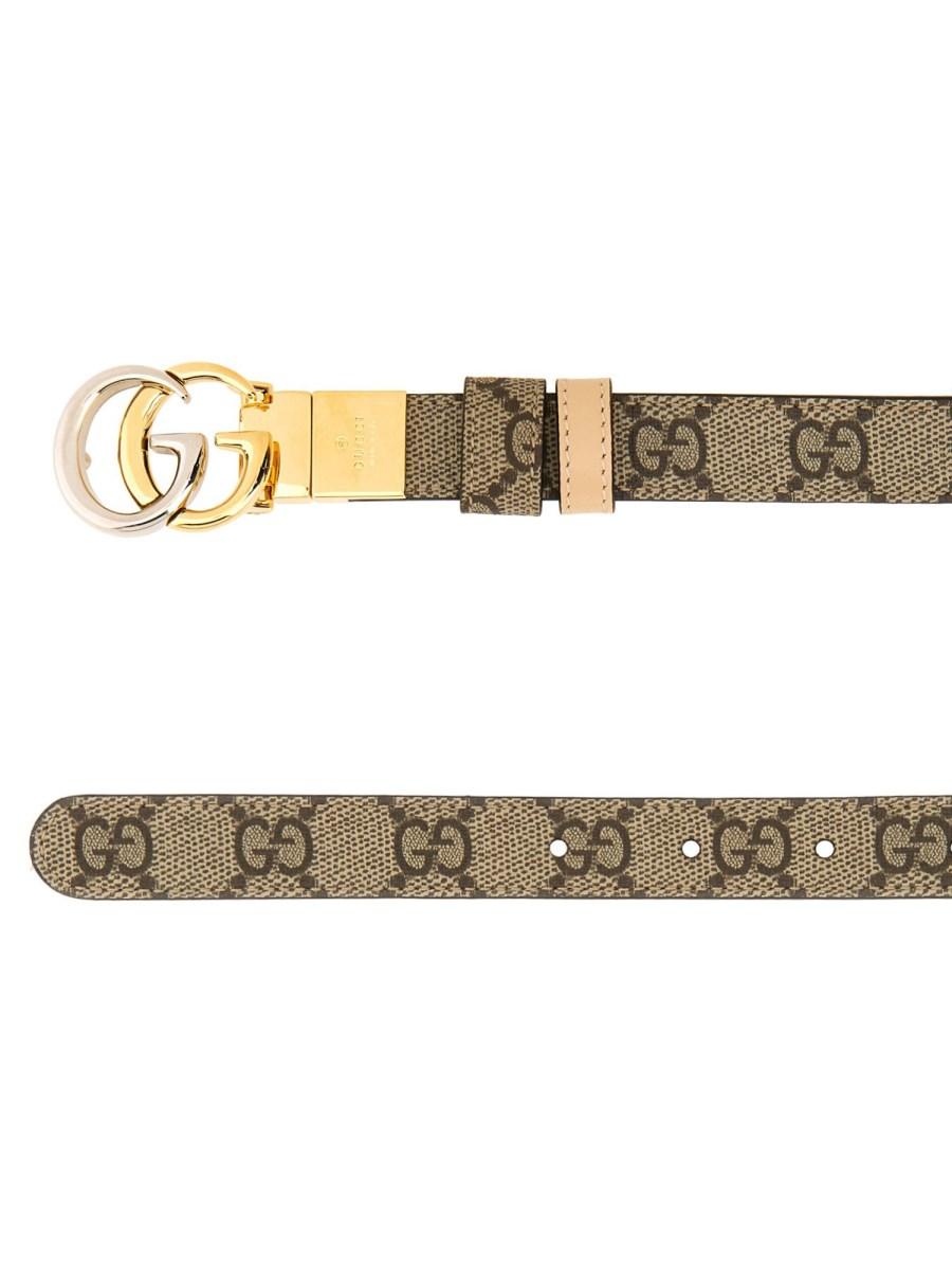 GUCCI CINTURA REVERSIBILE GG MARMONT