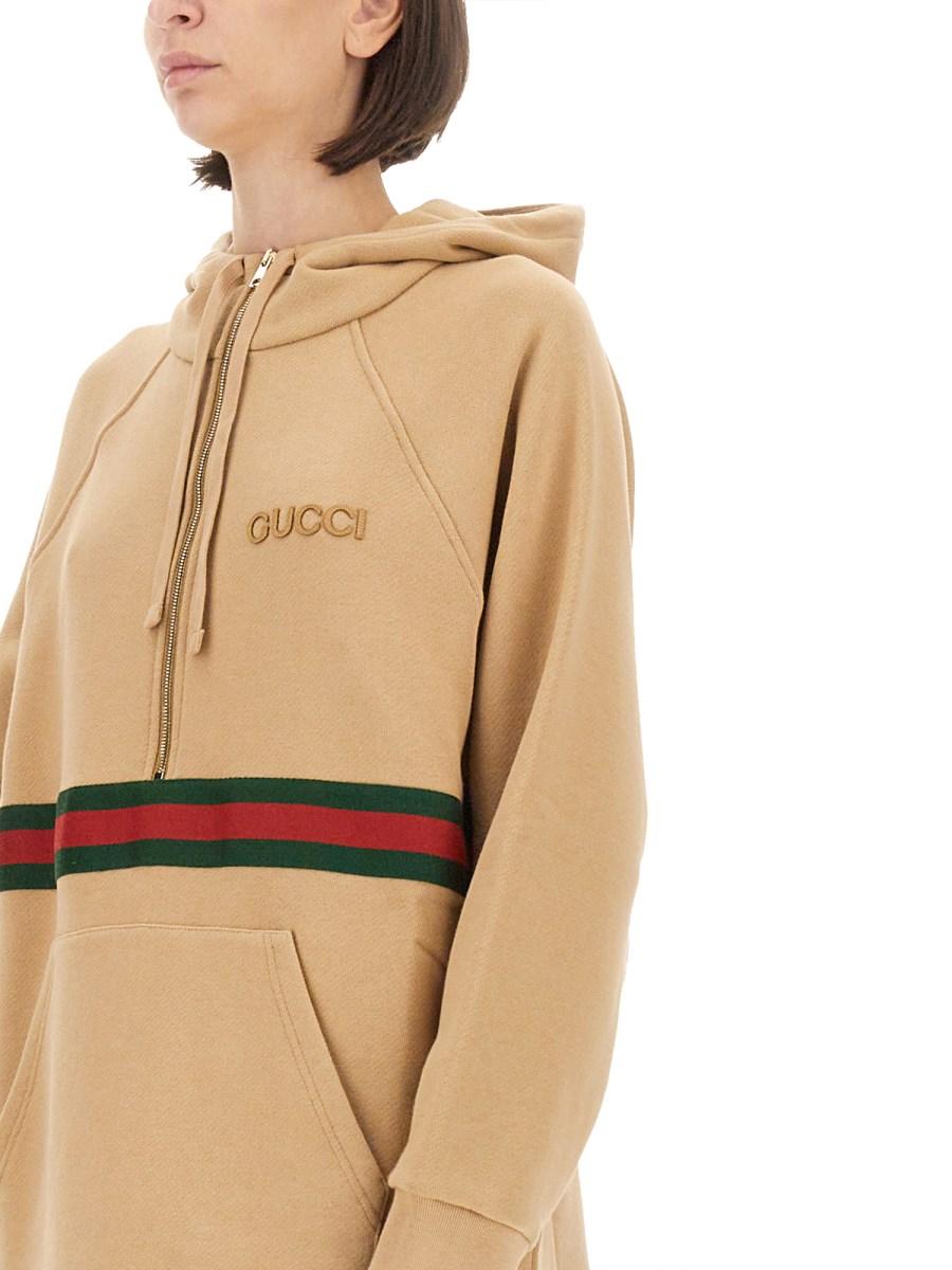 GUCCI FELPA IN JERSEY