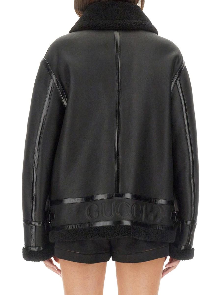 GUCCI GIACCA BIKER IN PELLE