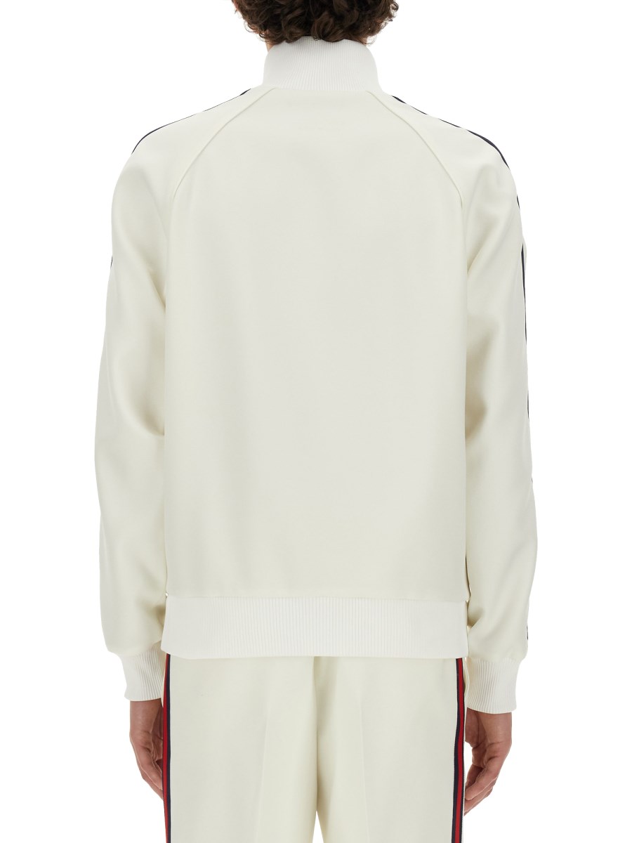 GUCCI GIACCA CON CERNIERA IN DRILL FLUIDO