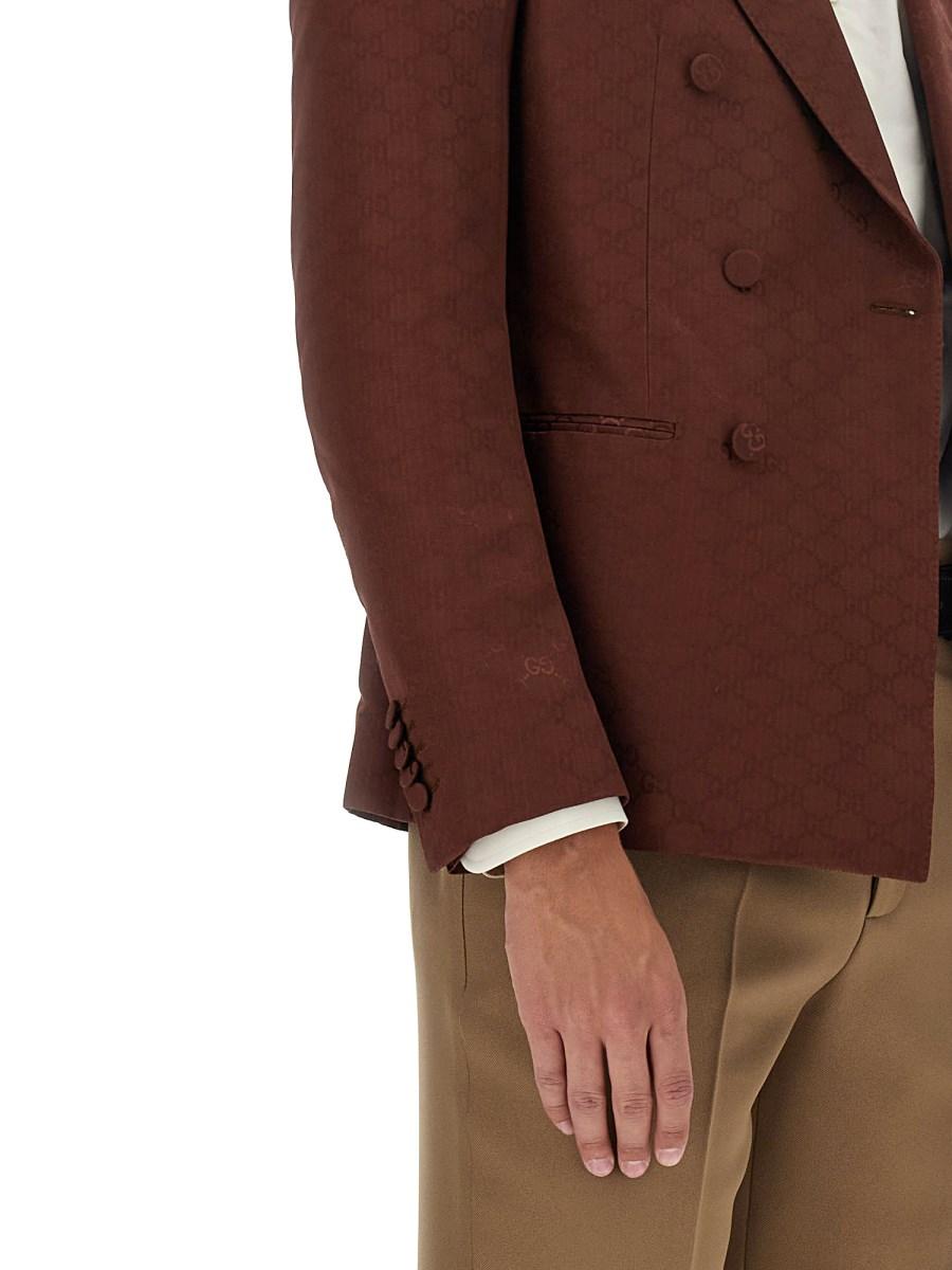 GUCCI GIACCA IN TESSUTO DI COTONE GG