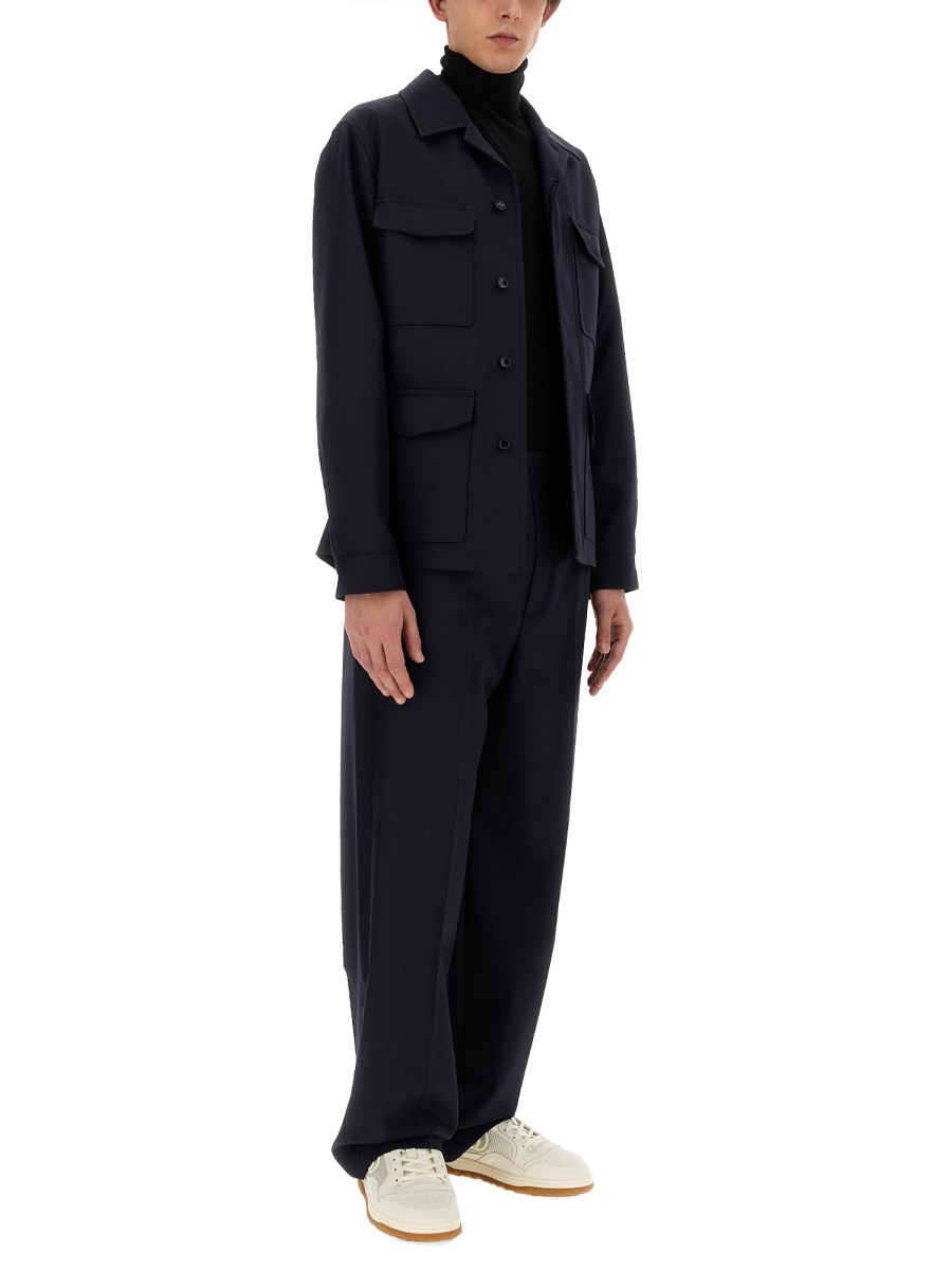 GUCCI GIACCA IN TWILL DI LANA
