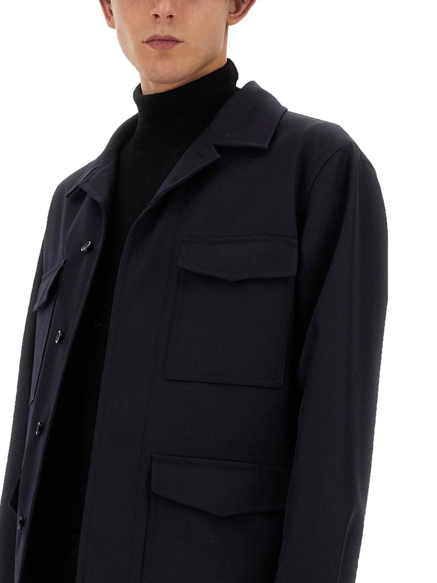 GUCCI GIACCA IN TWILL DI LANA