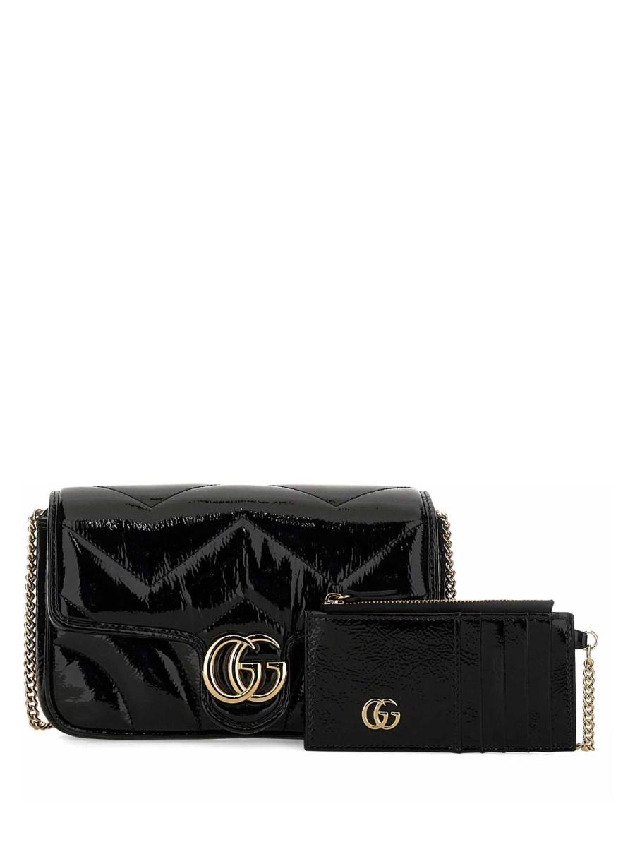 GUCCI MINI BORSA GG MARMONT IN PELLE