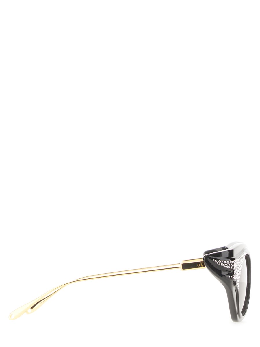 GUCCI OCCHIALE DA SOLE CAT-EYE CON CRISTALL