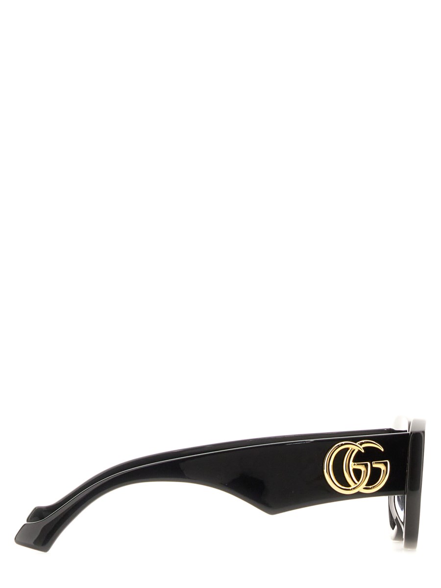 GUCCI OCCHIALE DA SOLE CON MONTATURA GEOMETRICA