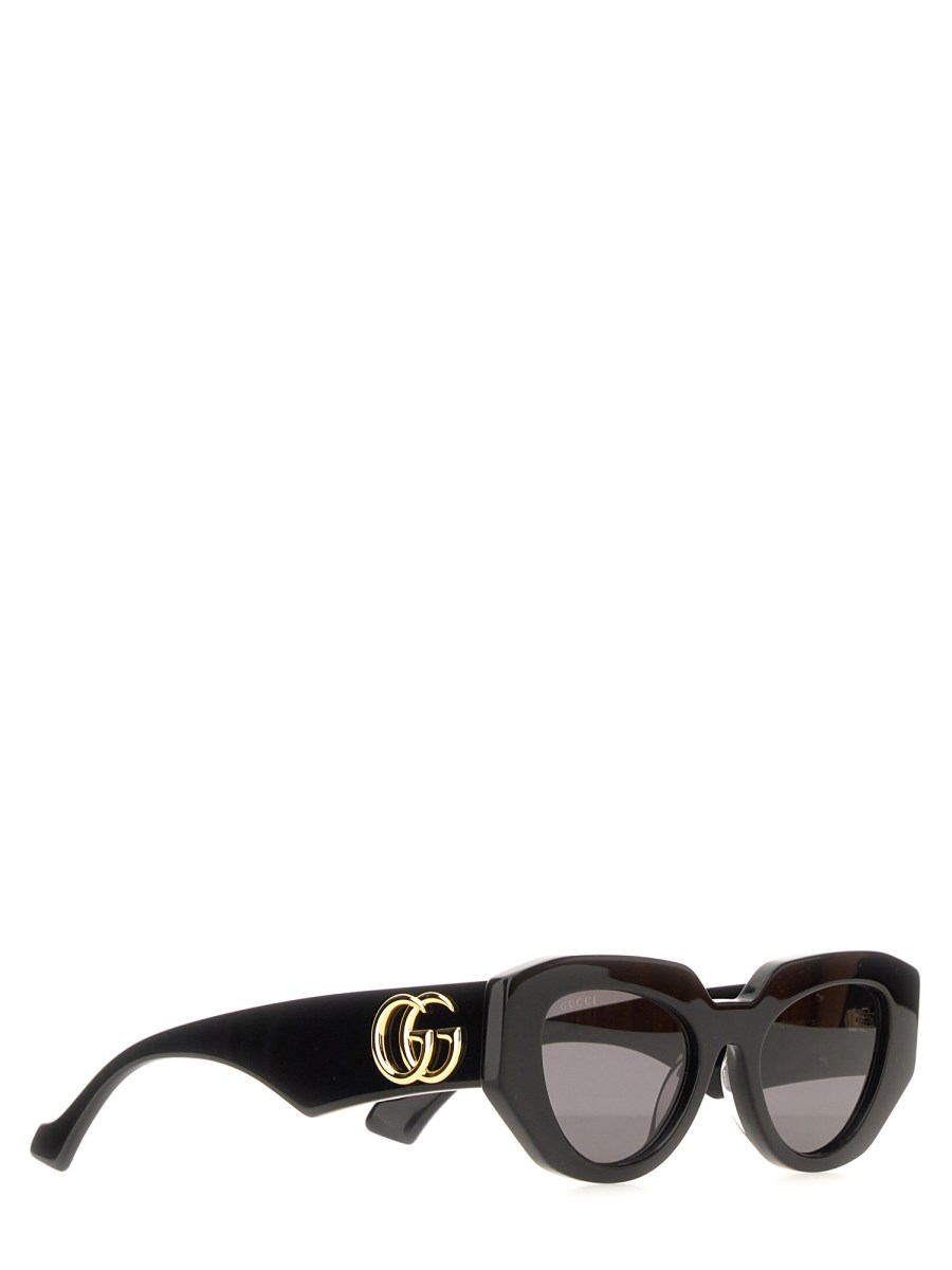 GUCCI OCCHIALE DA SOLE CON MONTATURA GEOMETRICA