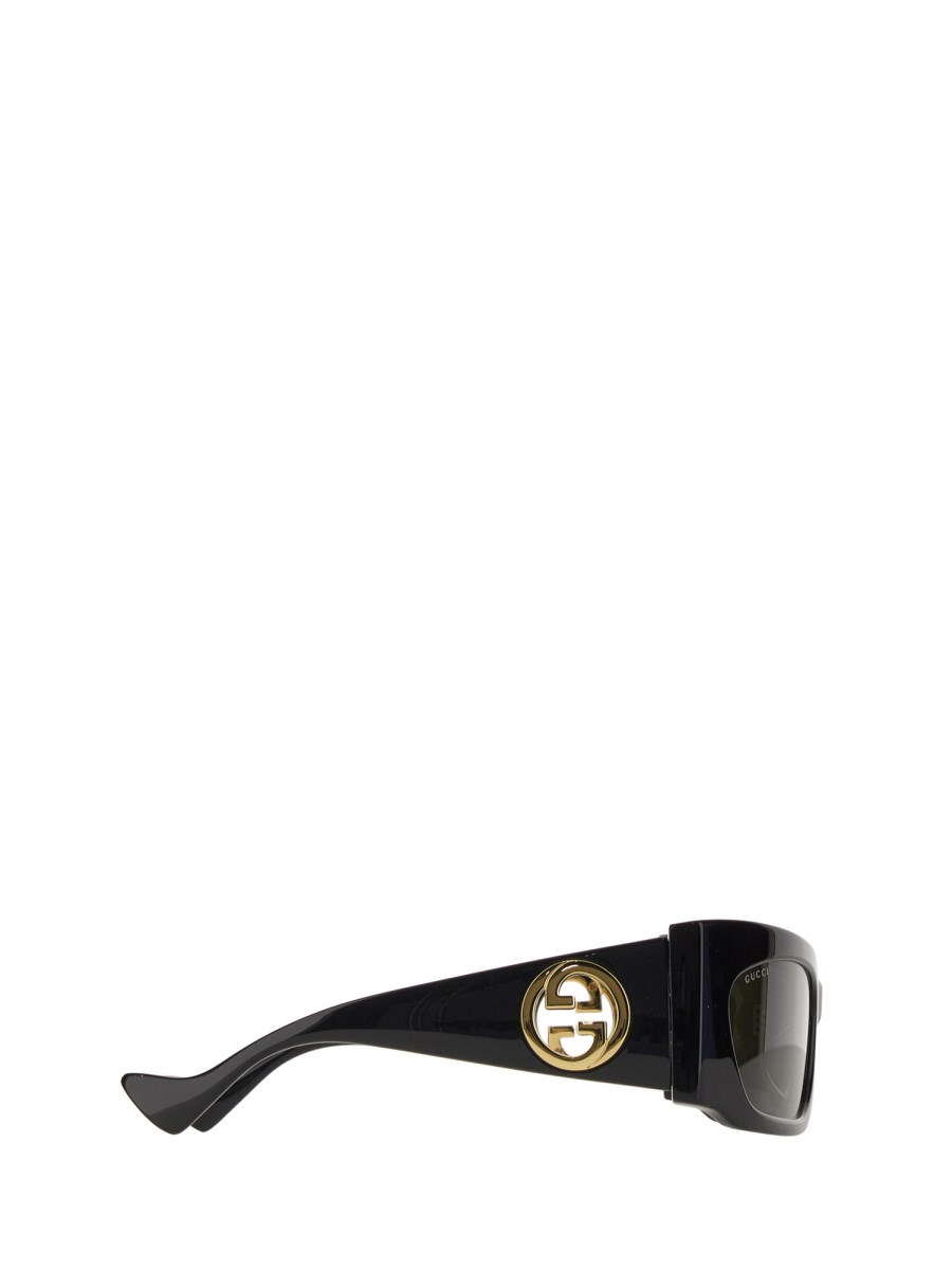 GUCCI OCCHIALE DA SOLE CON MONTATURA GEOMETRICA