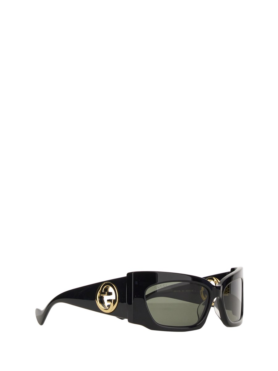 GUCCI OCCHIALE DA SOLE CON MONTATURA GEOMETRICA