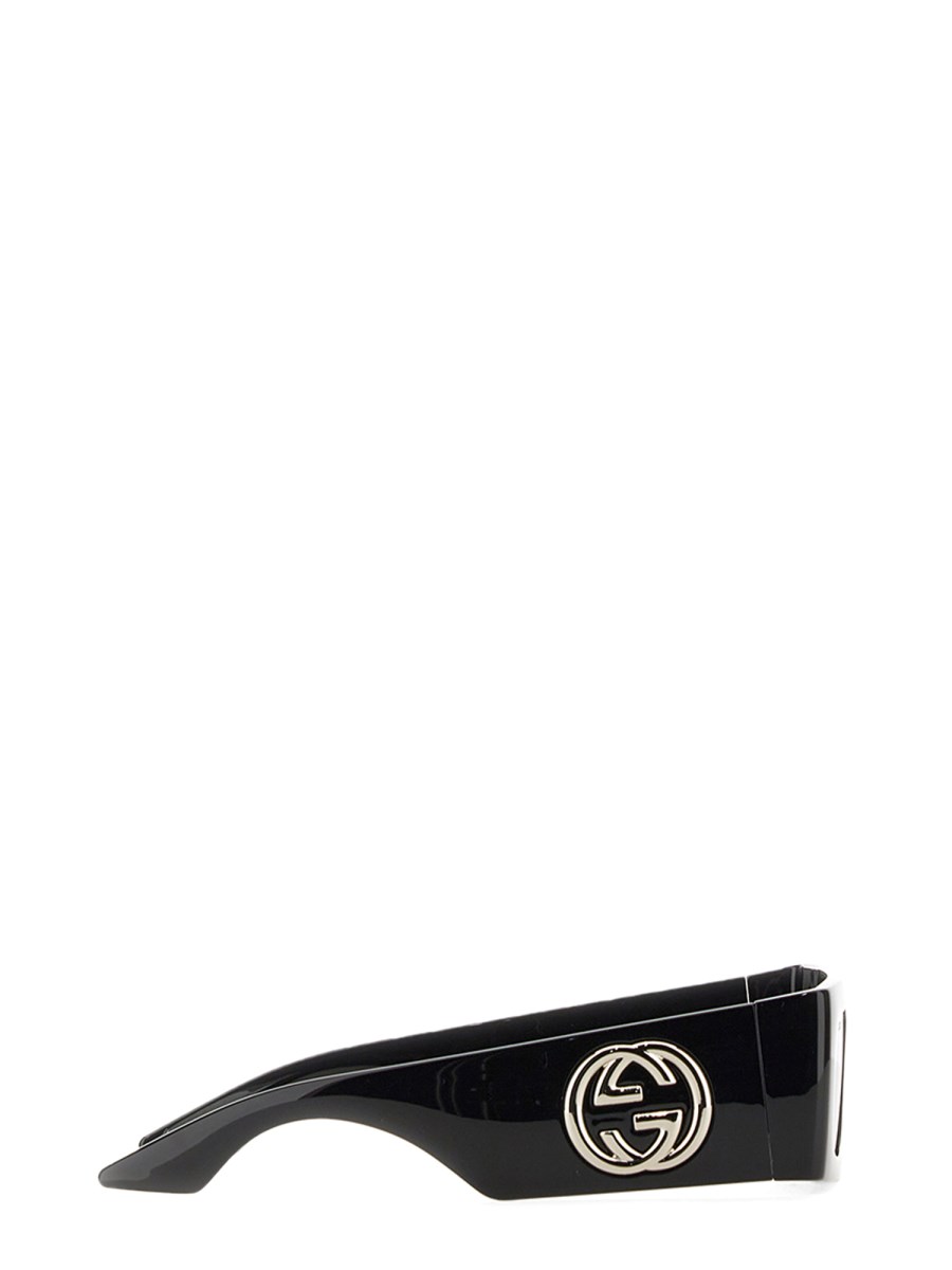 GUCCI OCCHIALE DA SOLE RETTANGOLARE