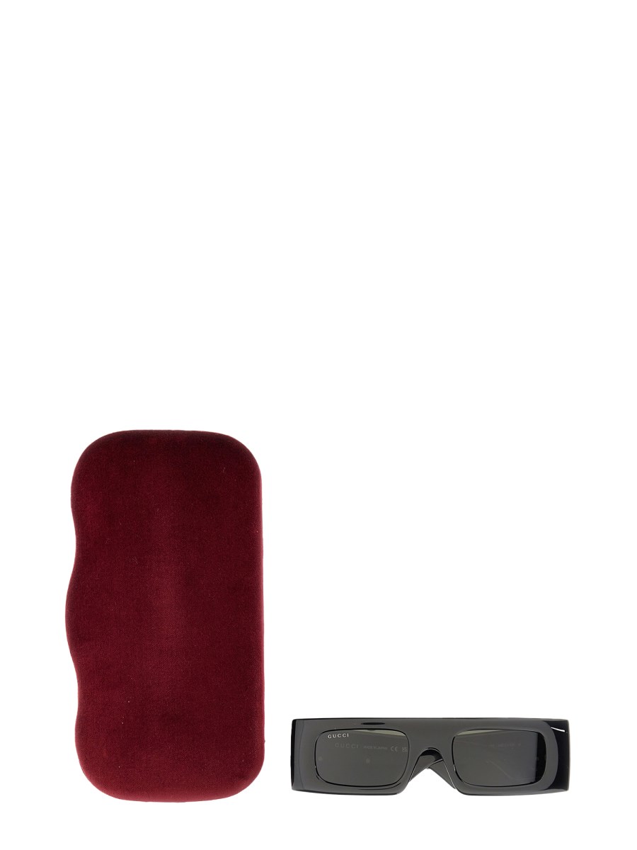 GUCCI OCCHIALE DA SOLE RETTANGOLARE