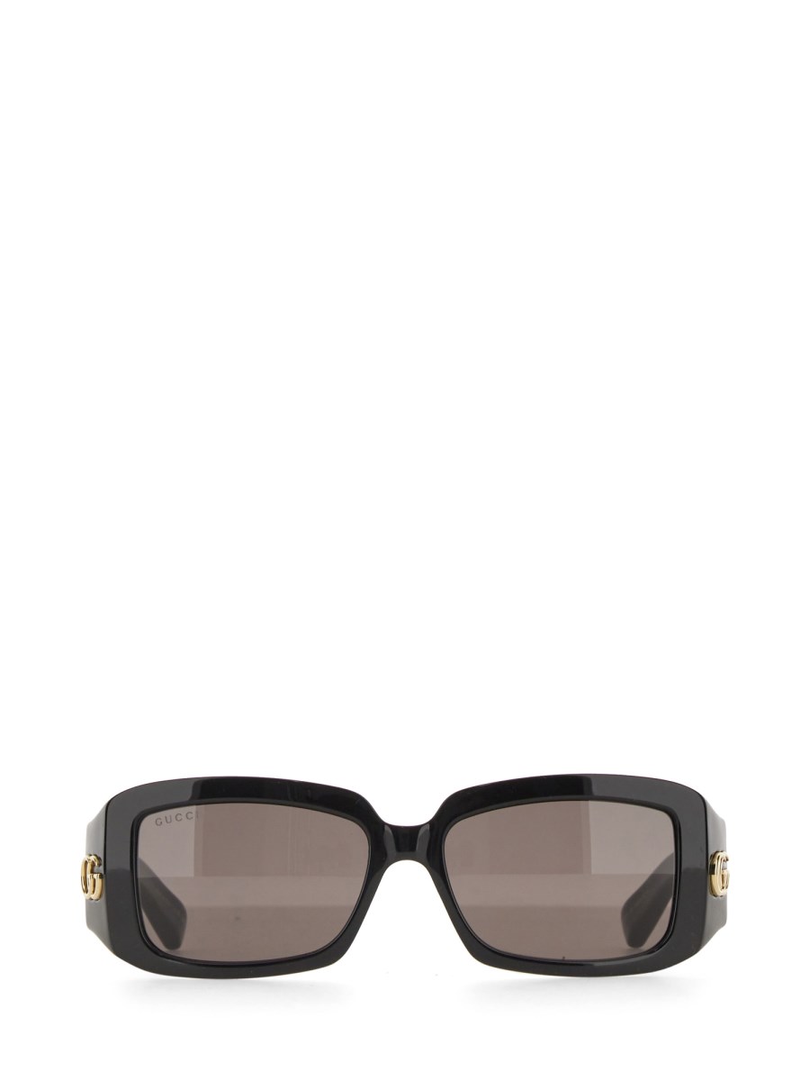 GUCCI OCCHIALE DA SOLE RETTANGOLARE