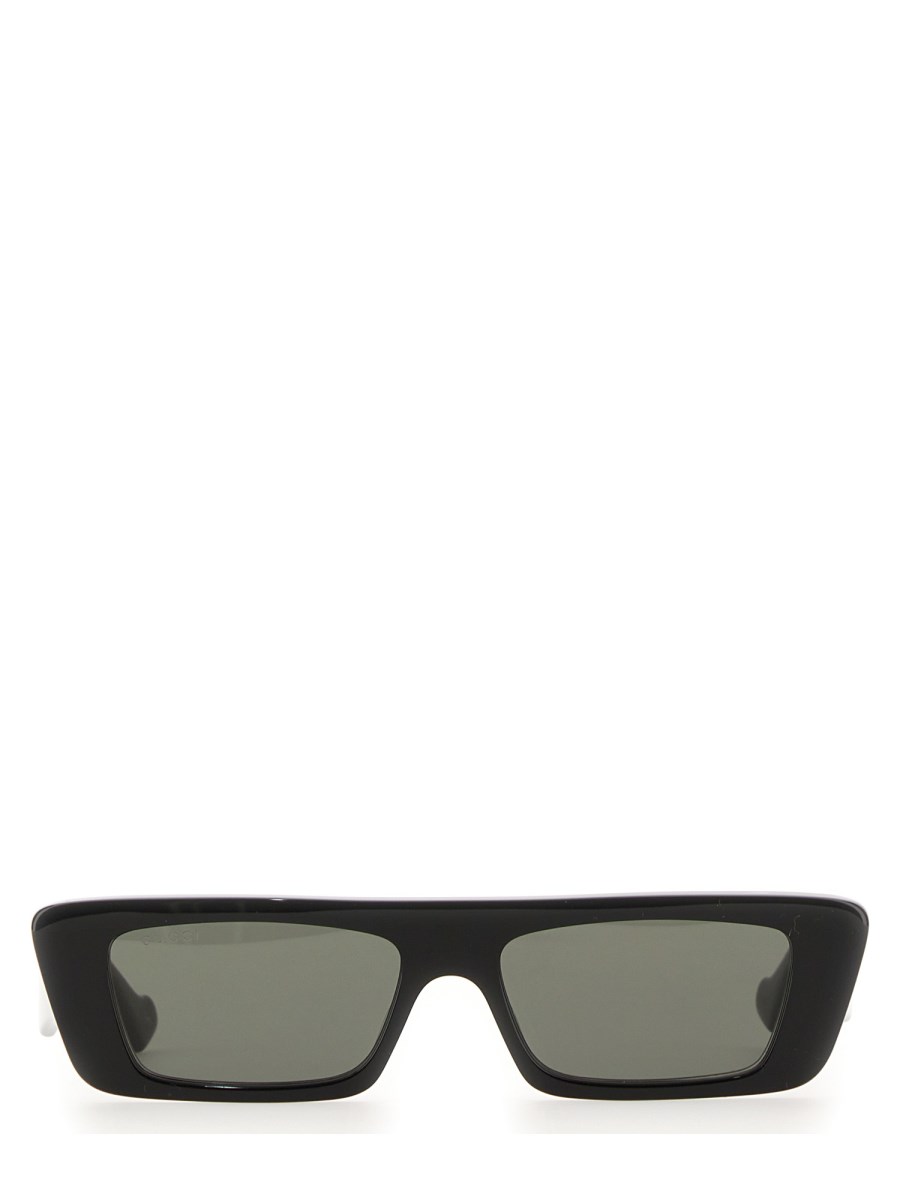 GUCCI OCCHIALE DA SOLE RETTANGOLARE