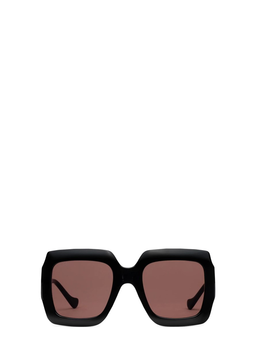 GUCCI OCCHIALE DA SOLE RETTANGOLARI CON CATENA
