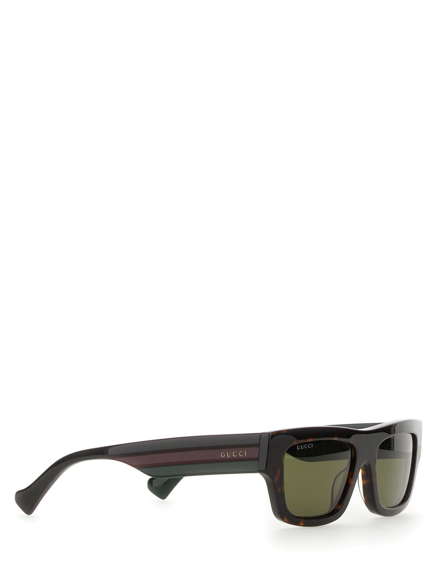 GUCCI OCCHIALI DA SOLE RETTANGOLARI