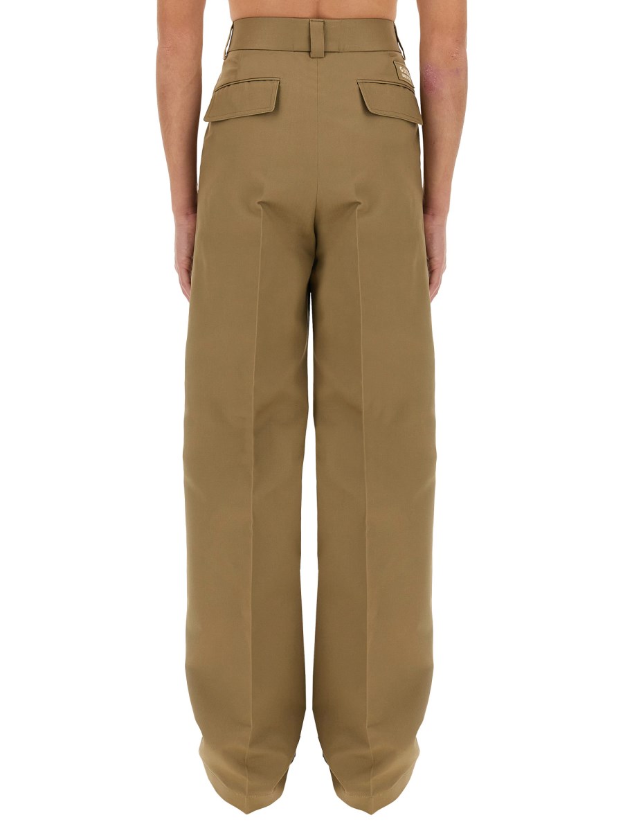 GUCCI PANTALONE CARGO A GAMBA LARGA IN COTONE