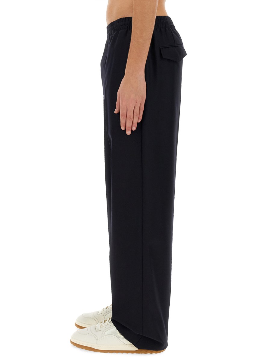 GUCCI PANTALONE DA JOGGING IN TWILL DI LANA