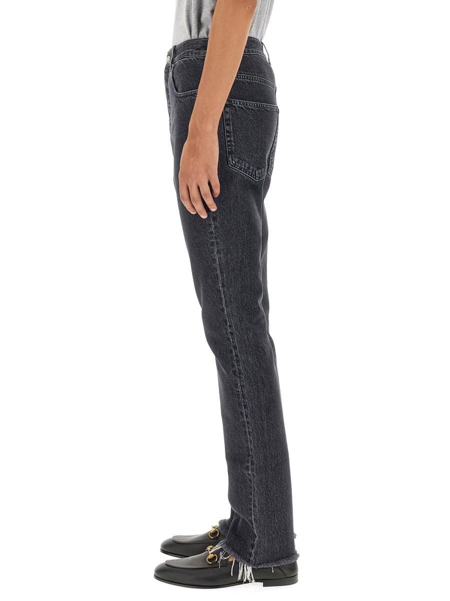 GUCCI PANTALONE IN DENIM CON ETICHETTA