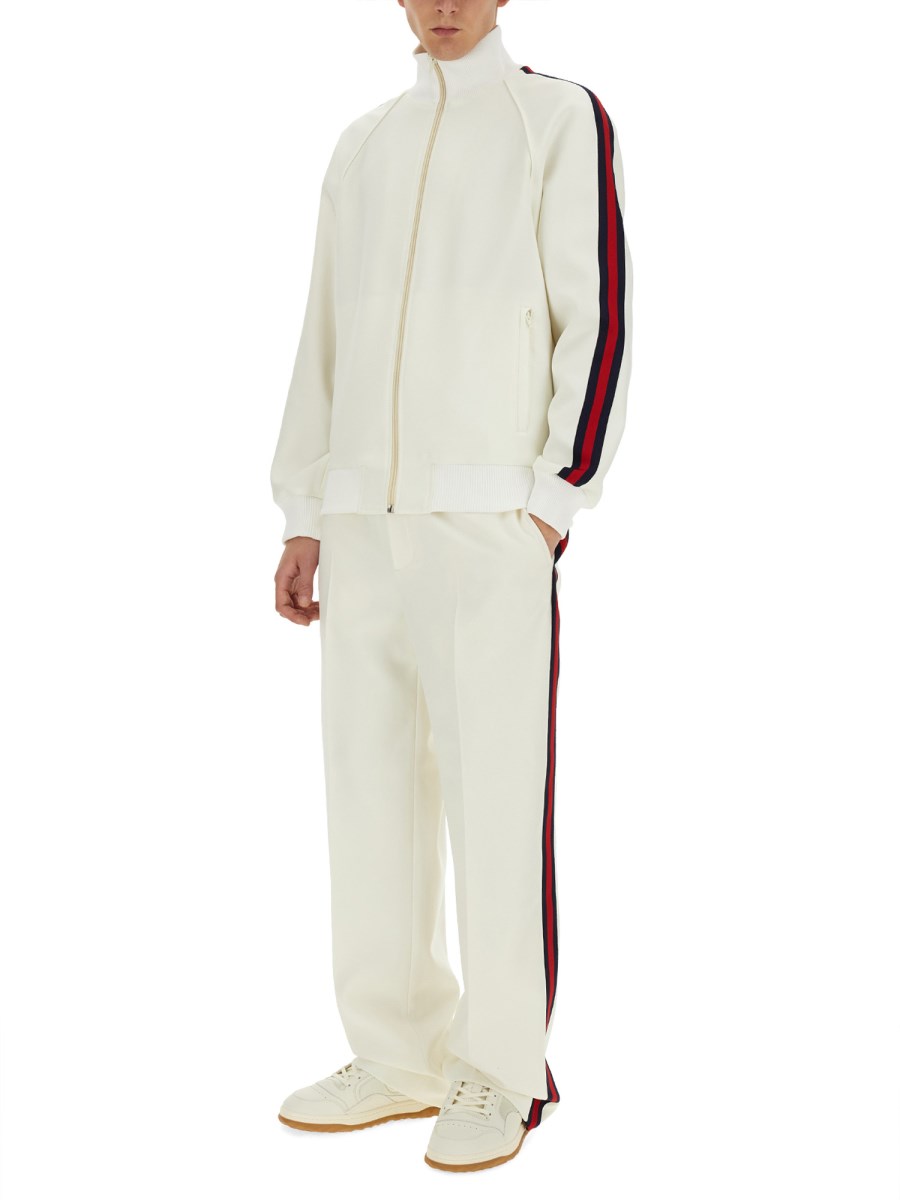 GUCCI PANTALONE IN DRILL FLUIDO